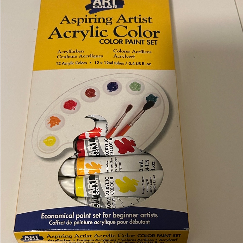 Acrylic Paint Set - Vibrant Multicolor